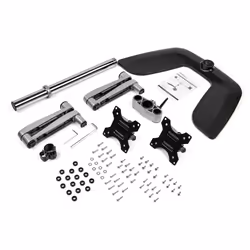 StarTech.com Supporto Doppio Monitor - Snodabile - Acciaio e Alluminio - Vista aggiuntiva 7