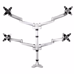 StarTech.com Supporto per 4 monitor - Completamente articolabile - Premium - Vista aggiuntiva 7