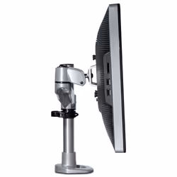 StarTech.com Braccio per monitor da tavolo per Display VESA o Apple iMac/Thunderbolt o Ultrawide fino a 44"/14Kg - Supporto da tavolo singolo ad altezza regolabile per monitor da scrivania - Morsetto/gommino - Vista aggiuntiva 4
