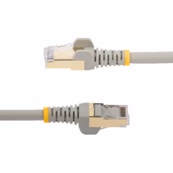 StarTech.com Cavo di rete Ethernet RJ45 CAT6a da 5m - Grigio - Vista aggiuntiva 2