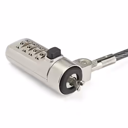 StarTech.com Lucchetto Combinazione per Portatile - Cavo di Sicurezza a 4 cifre per slot-lock - Vista aggiuntiva 2
