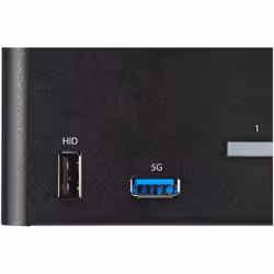 StarTech.com KVM Switch DisplayPort a 2 porte e 4 monitor - 4K 60Hz UHD HDR - KVM per desktop PC 4K DP 1.2 con hub USB 3.0 a 2 porte (5Gbps) e 4 porte USB 2.0 HID, audio - Commutazione con tasti rapidi - TAA - Vista aggiuntiva 6