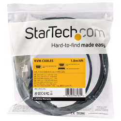 StarTech.com Cavo KVM USB da 1,8m per Console Montabile ad Armadio Rack - Vista aggiuntiva 5