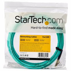 StarTech.com Cavo Fibra Ottica patch Multimodale LC a LC Duplex 50/125 OM3 - 7m - Vista aggiuntiva 4