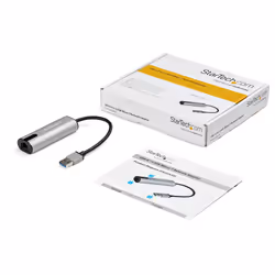StarTech.com Adattatore Ethernet USB 3.0 Tipo A - Adattatore di rete USB 3.1 a RJ45/LAN Multivelocità 2.5 GbE /1 GbE - Convertitore/Adattatore NBASE - Lenovo X1 Carbon, HP EliteBook/ Zbook - Vista aggiuntiva 4