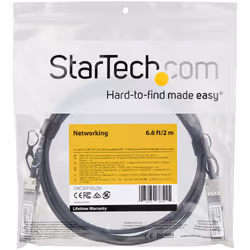 StarTech.com Cavo Twinax con collegamento diretto SFP+ compatibile con Dell EMCDAC-SFP-10G-2M - 2 m - Vista aggiuntiva 4