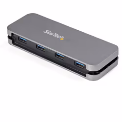 StarTech.com HB30CM4AB hub di interfaccia USB 3.2 Gen 1 (3.1 Gen 1) Type-C 5000 Mbit/s Nero, Grigio - Vista aggiuntiva 4