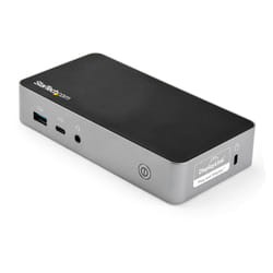 StarTech.com DK30CHHPDUK replicatore di porte e docking station per laptop Cablato USB 3.2 Gen 1 (3.1 Gen 1) Type-C Nero, Argento