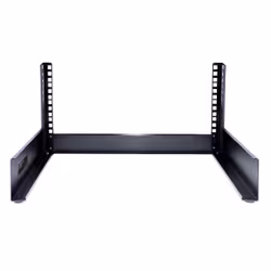 StarTech.com Mini rack 19" Aperto 4U - Supporto rack da tavolo 12U - 2 staffe - 19 pollici - Desktop rack autoportante per Partch Panel/AV Media/Apparecchiature dati/ IT/sala server - Portata 42 Kg