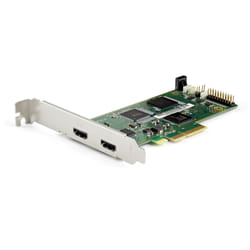 StarTech.com Scheda di acquisizione video HDMI - Scheda di acquisizione PCI Express HDMI 2.0 4K 60Hz con HDR10 - Dispositivo di acquisizione video PCIe x4 per PC desktop - Registratore video/adattatore/ Streaming live - Supporta H.264