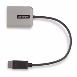 StarTech.com Hub MST DisplayPort a 2 Porte - Adattatore Multi-Monitor DP 1.4 a 2x DP 5K 60Hz - Sdoppiatore\Splitter Video DisplayPort per Doppio Monitor - Cavo Integrato lungo - Solo Windows - Vista aggiuntiva 5