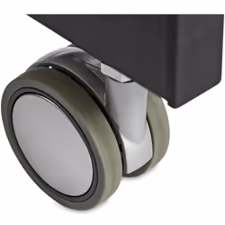 StarTech.com Scrivania Sit-Stand per lavorare in piedi o seduti - Postazione di lavoro ergonomica mobile e regolabile in altezza - Standing workstation - Desk per computer/pc su ruote bloccanti per studenti/insegnati - Vista aggiuntiva 4