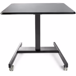 StarTech.com Scrivania Sit-Stand per lavorare in piedi o seduti - Postazione di lavoro ergonomica mobile e regolabile in altezza - Standing workstation - Desk per computer/pc su ruote bloccanti per studenti/insegnati - Vista aggiuntiva 5