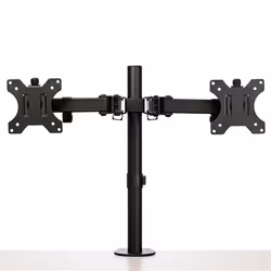 StarTech.com Staffa per due monitor con montaggio su scrivania - Design a barre trasversali - Articolabile - Acciaio - Vista aggiuntiva 5
