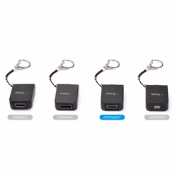 StarTech.com Adattatore portatile USB-C a VGA con portachiavi ad attacco rapido - Vista aggiuntiva 5