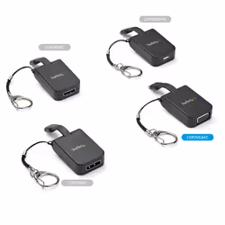 StarTech.com Adattatore portatile USB-C a VGA con portachiavi ad attacco rapido - Vista aggiuntiva 6