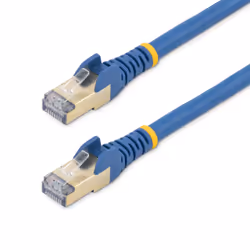 StarTech.com Cavo patch CAT6a da 7,5 m - Schermato (STP) - Filo di rame al 100% - Connettore antistrappo - Blu - Vista aggiuntiva 4