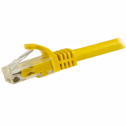 StarTech.com Cavo patch CAT6 da 7,5 m - Filo di rame al 100% - Connettore antistrappo - Giallo - Vista aggiuntiva 2