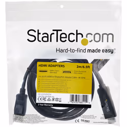 StarTech.com Cavo adattatore HDMI a DisplayPort da 2m - 4K 30Hz - Vista aggiuntiva 7