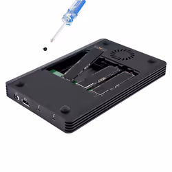 StarTech.com M2E4BTB3 contenitore di unità di archiviazione Box esterno SSD Nero M.2 - Vista aggiuntiva 4