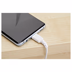 StarTech.com Cavo di Ricarica USB-C da 1m - Resistente Cavetto USB-C di Ricarica Veloce e Sync da USB 2.0 a USB Type C - Rivestimento in TPE e Fibra Aramidica M/M 60W Bianco, Samsung S10/S20/Ipad Pro/MS Surface - Vista aggiuntiva 5