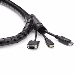 StarTech.com Guaina di gestione cavi da 1,5 m - A spirale - Diametro 25 mm - Vista aggiuntiva 4