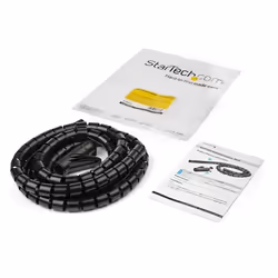StarTech.com Guaina di gestione cavi da 1,5 m - A spirale - Diametro 25 mm - Vista aggiuntiva 7