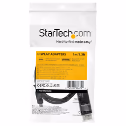 StarTech.com Cavo adattatore da USB C a DisplayPort 1.2 da 1m - Cavo video bidirezionale da DP a USB-C o USB-C a DP 4K 60Hz - HBR2/HDR - Cavo per monitor USB tipo C/TB3 - Vista aggiuntiva 5