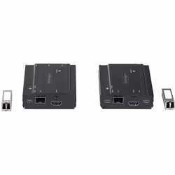 StarTech.com Extender HDMI Fibra Ottica - Kit trasmettitore/ricevitore audio video HDMI 4K e USB - 300m (MultiModale) - Estensore HDMI con 2 Moduli SFP+ 10G MMF - KVM Extender console (TX/RX) - Vista aggiuntiva 5