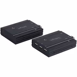 StarTech.com Extender HDMI Fibra Ottica - Kit trasmettitore/ricevitore audio video HDMI 4K e USB - 300m (MultiModale) - Estensore HDMI con 2 Moduli SFP+ 10G MMF - KVM Extender console (TX/RX) - Vista aggiuntiva 6