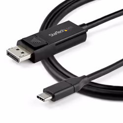 StarTech.com Cavo da USB C a DisplayPort 1.4 da 2m - Cavo 8K 60Hz/4K - Cavo adattatore video bidirezionale da DP a USB-C o da USB-C a DP -HBR3/HDR/DSC - Cavo monitor USB tipo C/TB3 - Vista aggiuntiva 4