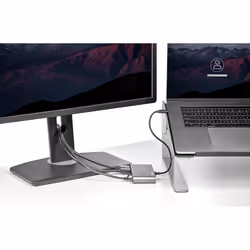 StarTech.com Mini Dock Thunderbolt 3 - Docking Station Portatile per Doppio Monitor HDMI 4K 60Hz, Hub 2x USB-A (3.0/2.0), GbE - Cavo 28cm - Adattatore multiporta TB3 - Mac/Windows - Vista aggiuntiva 5