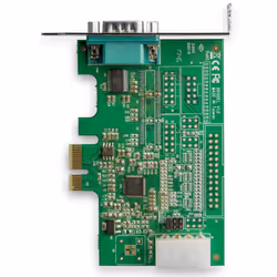 StarTech.com Scheda adattatore seriale PCI Express RS232 a 4 porte - Scheda controller host seriale PCIe RS232 - Scheda da PCIe a seriale DB9 - 16950 UART - Scheda di espansione - Windows/Linux - Vista aggiuntiva 4