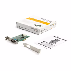 StarTech.com Scheda adattatore seriale PCI Express RS232 a 4 porte - Scheda controller host seriale PCIe RS232 - Scheda da PCIe a seriale DB9 - 16950 UART - Scheda di espansione - Windows/Linux - Vista aggiuntiva 6