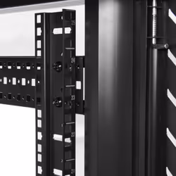 StarTech.com Armadio rack per server 32U 19" - Profondità regolabile 6-32" (152-813mm) - Server rack per apparecchiature di rete/dati/AV a 4 montanti con porta in vetro e rotelle - Capacità 800Kg - Vista aggiuntiva 4