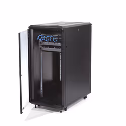 StarTech.com Armadio rack per server 32U 19" - Profondità regolabile 6-32" (152-813mm) - Server rack per apparecchiature di rete/dati/AV a 4 montanti con porta in vetro e rotelle - Capacità 800Kg - Vista aggiuntiva 6