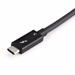 StarTech.com Adattatore Thunderbolt 3 a doppio monitor DisplayPort DP 1.4 8K - Doppio 4K 60Hz o singolo 8K/5K Thunderbolt 3 a DP - Adattatore video porta TB3 a 2x DisplayPort - Cavo da 46 cm - Mac/Windows - Vista aggiuntiva 4