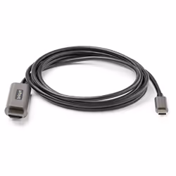 StarTech.com Cavo adattatore USB C HDMI da 2m 4K 60Hz con HDR10 - Adattatore type C HDMI 4K Ultra HD - HDMI 2.0b - Video convertitore da USB-C a HDMI HDR per monitor/display - Modalità DP 1.4 Alt HBR3 - Vista aggiuntiva 4