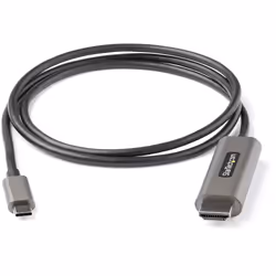 StarTech.com Cavo adattatore USB C HDMI da 1m 4K 60Hz con HDR10 - Adattatore type C HDMI 4K Ultra HD - HDMI 2.0b - Video convertitore da USB-C a HDMI HDR per monitor/display - Modalità DP 1.4 Alt HBR3 - Vista aggiuntiva 4