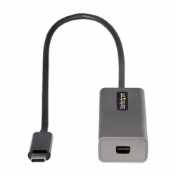 StarTech.com Adattatore USB C a Mini DisplayPort 4K 60Hz - Adattatore Dongle da USB-C a mDP - Convertitore video USB Type-C a Mini DP Monitor - Funziona con Thunderbolt 3 - Cavo integrato lungo 30 cm