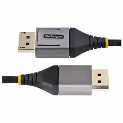 StarTech.com Cavo DisplayPort 1.4 certificato VESA da 3 m - 8K 60Hz HDR10 - Video Ultra HD 4K 120Hz - Cavo DP 1.4 - Cavo video DP per monitor/display - Cavo con connettore DisplayPort (M) a DisplayPort (M) - Vista aggiuntiva 4