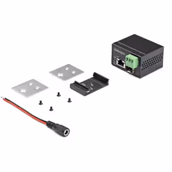 StarTech.com Media converter fibra a Ethernet 30W - Convertitore gigabit fibra ottica rame per uso industriale - PoE+ Media converter fibra multimodale/monomodale - SFP a RJ45 - IP-30 / -40 a +75&deg;C - Vista aggiuntiva 4