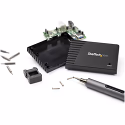 StarTech.com Set di cacciaviti elettrici di precisione a 55 punte - Kit di cacciaviti a batteria portatile/mini per riparazioni di elettronica, laptop, computer, tablet e telefoni - magnetico - senza filo - Vista aggiuntiva 6