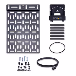 StarTech.com Supporto universale per accessori TV - Supporto da parete regolabile per TV - Media Player/router/Modem/Switches A/V & Extenders/Apple TV - Supporto per scatola di cavi nascosta dietro la TV - 5Kg - Vista aggiuntiva 5