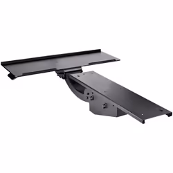 StarTech.com Porta tastiera estraibile per scrivania - Ripiano scorrevole sotto scrivania per tastiera PC - Mensola ergonomica con tappetino per mouse e poggiapolsi 255x670mm- Supporto regolabile in altezza Inclinabile/orientabile - Vista aggiuntiva 2