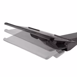 StarTech.com Porta tastiera estraibile per scrivania - Ripiano scorrevole sotto scrivania per tastiera PC - Mensola ergonomica con tappetino per mouse e poggiapolsi 255x670mm- Supporto regolabile in altezza Inclinabile/orientabile - Vista aggiuntiva 5