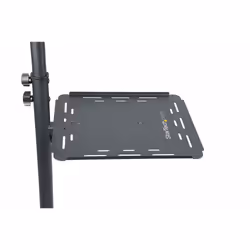 StarTech.com Supporto per proiettore e laptop mobile - Carrello portatile per proiettore resistente (2 ripiani, reggono 10kg ciascuno) - Supporto videoproiettore regolabile in altezza con ruote bloccabili - Vista aggiuntiva 7