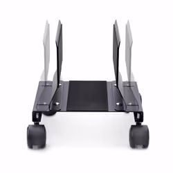StarTech.com Carrello per CPU, supporto mobile per CPU su ruote (rotelle), carico massimo 21 kg, porta PC regolabile, supporto da pavimento per computer, carrello in acciaio - Vista aggiuntiva 4