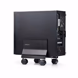 StarTech.com Carrello per CPU, supporto mobile per CPU su ruote (rotelle), carico massimo 21 kg, porta PC regolabile, supporto da pavimento per computer, carrello in acciaio - Vista aggiuntiva 8