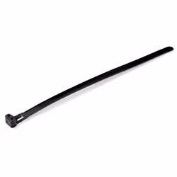 StarTech.com Fascette fermacavo riutilizzabili da 20 cm - 7 mm di larghezza, 50 mm di diametro del fascio e resistenza alla trazione 22 kg, fascette di nylon per interni/esterni, Omologati 94V-2/UL, 100 pezzi - nero - Vista aggiuntiva 5